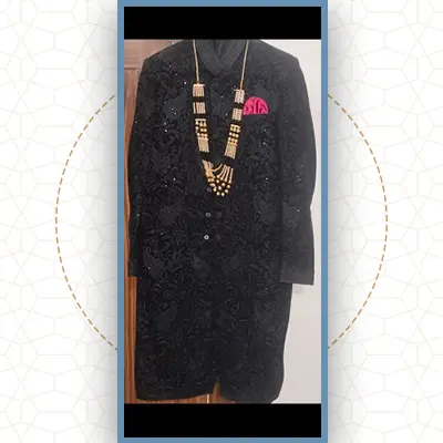 e1 Groom's sherwani - Image 1