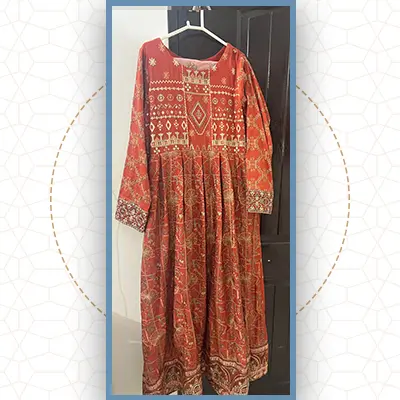 k13 Embroidery long maxi - Image 1